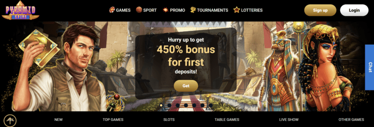 Pyramid Spins Casino Review