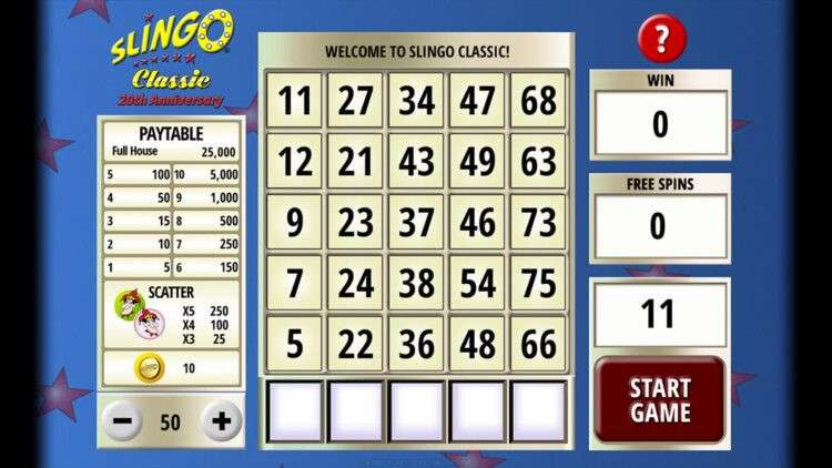 Slingo Bingo Not On Gamstop